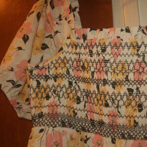 Kate Spade Floral Summer Dress Size XL